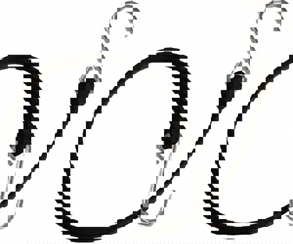 Heavy-Duty Bungee Strap Tie Down: Triangulated Galvanized S Hook, Non-Load Rated