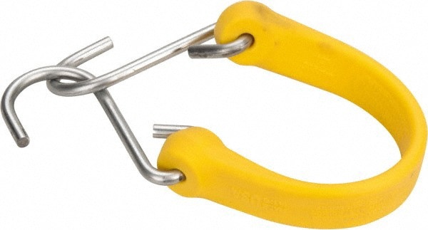 Heavy-Duty Bungee Strap Tie Down: Triangulated Galvanized S Hook, Non-Load Rated