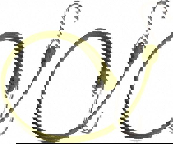 Heavy-Duty Bungee Strap Tie Down: Triangulated Galvanized S Hook, Non-Load Rated