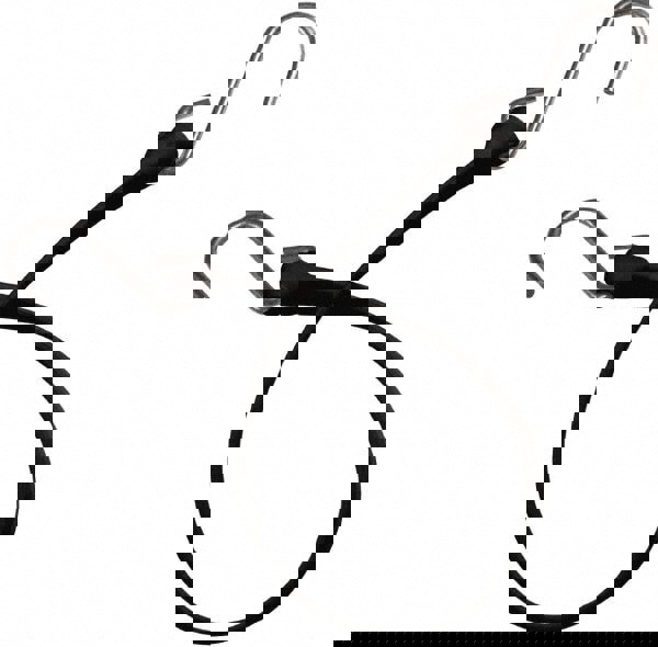 Heavy-Duty Bungee Strap Tie Down: Triangulated Stainless S Hook, Non-Load Rated