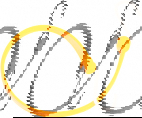 Heavy-Duty Bungee Strap Tie Down: Triangulated Galvanized S Hook, Non-Load Rated