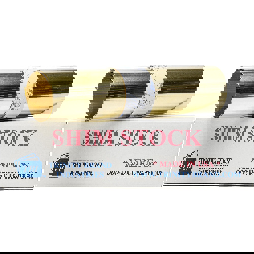 Shim Stock: 0.008'' Thick, 120'' Long, 12