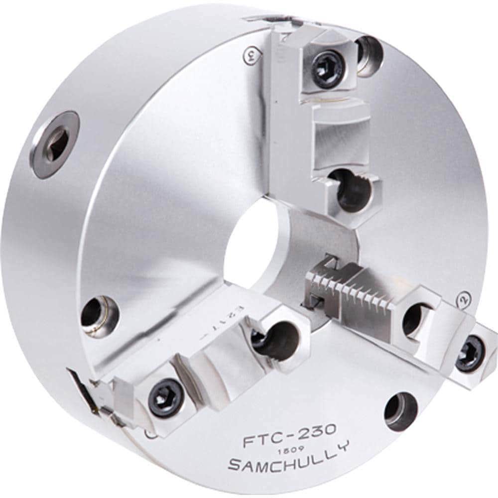 Manual Lathe Chucks; Chuck Type: Self-Centering ; Number Of Jaws: 3 ; Adjustable: Yes ; Jaw Type: Tongue & Groove Jaws ; Body Length (Inch): 12 ; Material: AC2B; SCM415