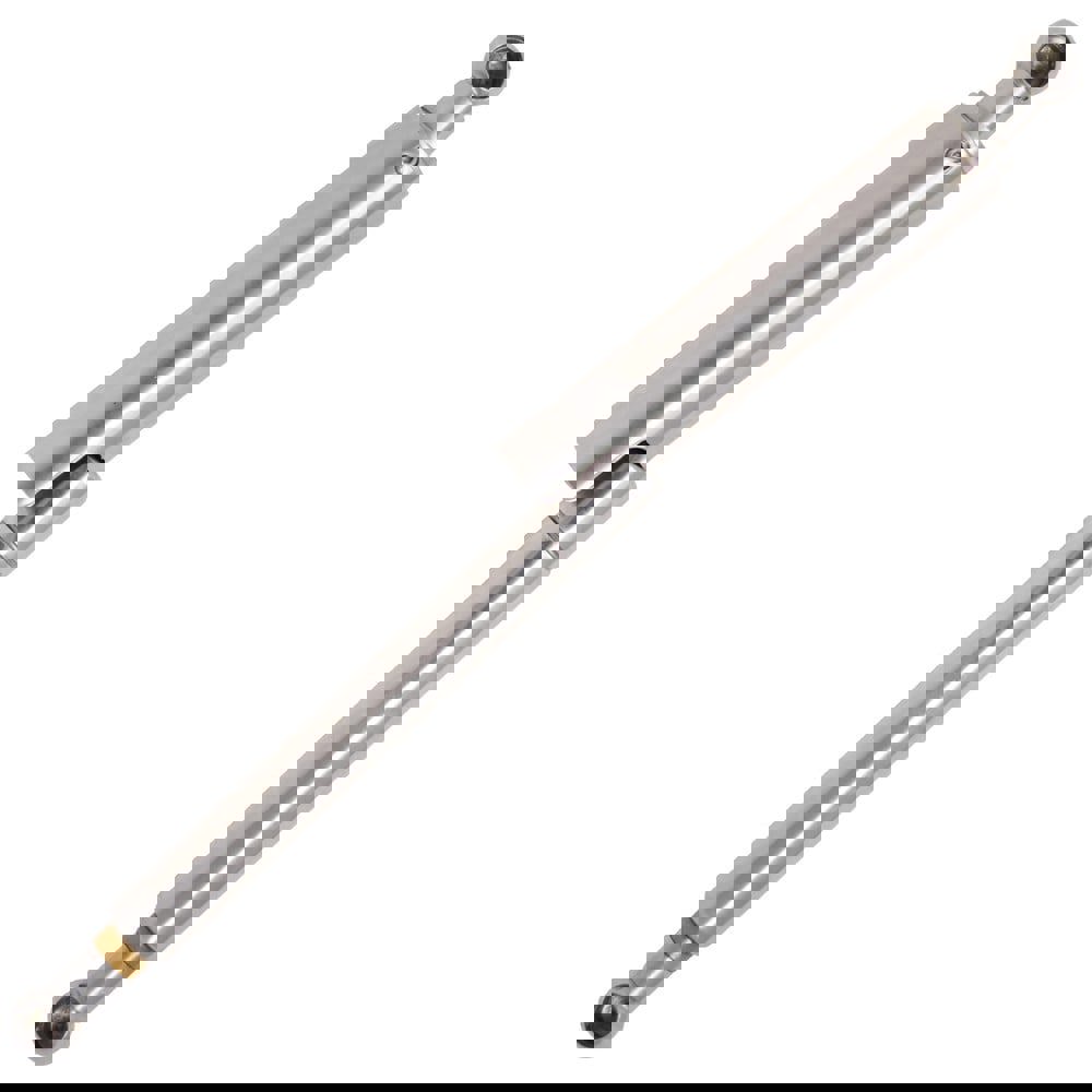 Hydraulic Dampers & Gas Springs; Fitting Type: Socket End ; Type: Locking Reducible Force Gas Strut Spring ; Material: Stainless Steel ; Rod Diameter (Decimal Inch): 0.2400 ; Tube Diameter (Decimal Inch): 0.5900 ; End Fitting Connection: Socket End