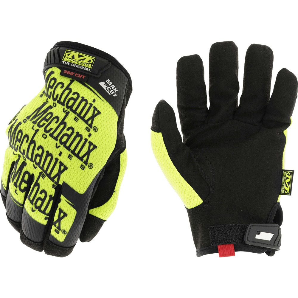 Cut & Puncture Resistant Gloves; Style: Utility ; Coating Material: Uncoated ; Coating Coverage: Uncoated ; Glove Type: Cut, Puncture & Abrasion-Resistant ; ANSI/ISEA Cut Resistance Level: A9 ; Primary Material: Synthetic Leather