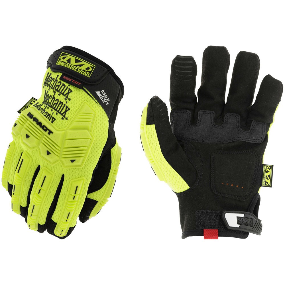 Cut & Puncture Resistant Gloves; Style: Mechanic's ; Coating Material: Uncoated ; Coating Coverage: Uncoated ; Glove Type: Cut, Puncture & Abrasion-Resistant ; ANSI/ISEA Cut Resistance Level: A9 ; Primary Material: Synthetic Leather