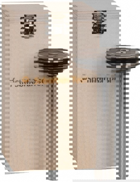 1 Inch Cylinder Diameter, 3-3/8 Inch Base Diameter, 6-1/2 Inch High, Magnetic Base, Steel Cylinder Square