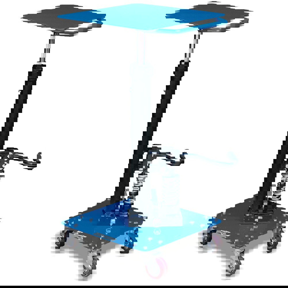 Mobile Battery Lift Table: 200 lb Capacity, 28-1/2 to 46