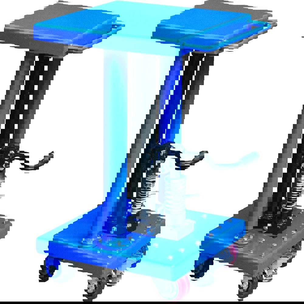 Mobile Battery Lift Table: 500 lb Capacity, 30 to 47-1/2