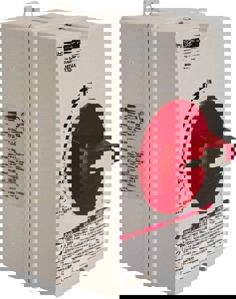 Cam & Disconnect Switch: Enclosed, 60 Amp, 3 Phase