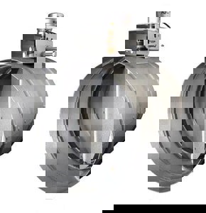 6 in. Make-up Air Damper Galvanized Stee