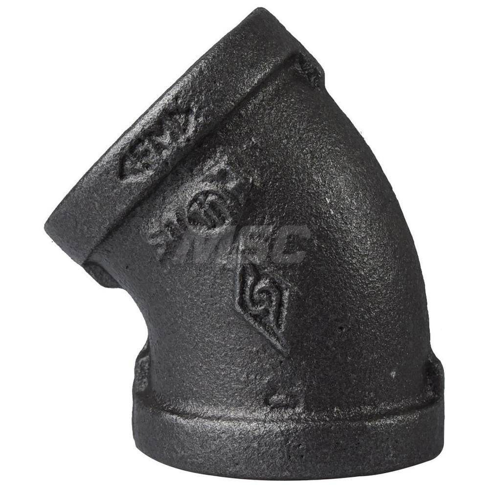 Black 45 &deg; Elbow: 1