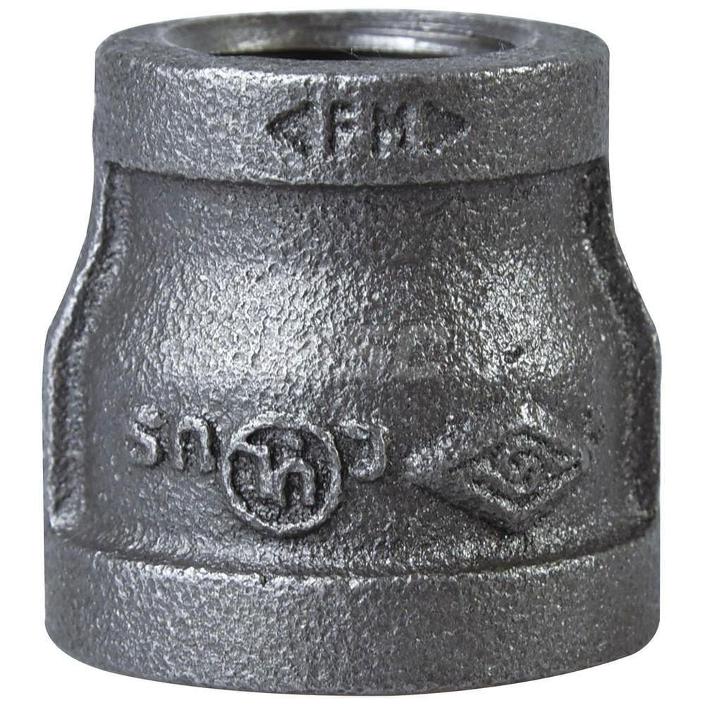 Black Reducing Coupling: 3/4 x 1/2