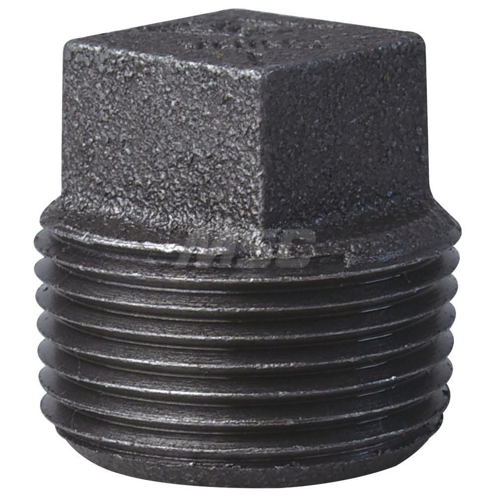 Black Square Plug: 1