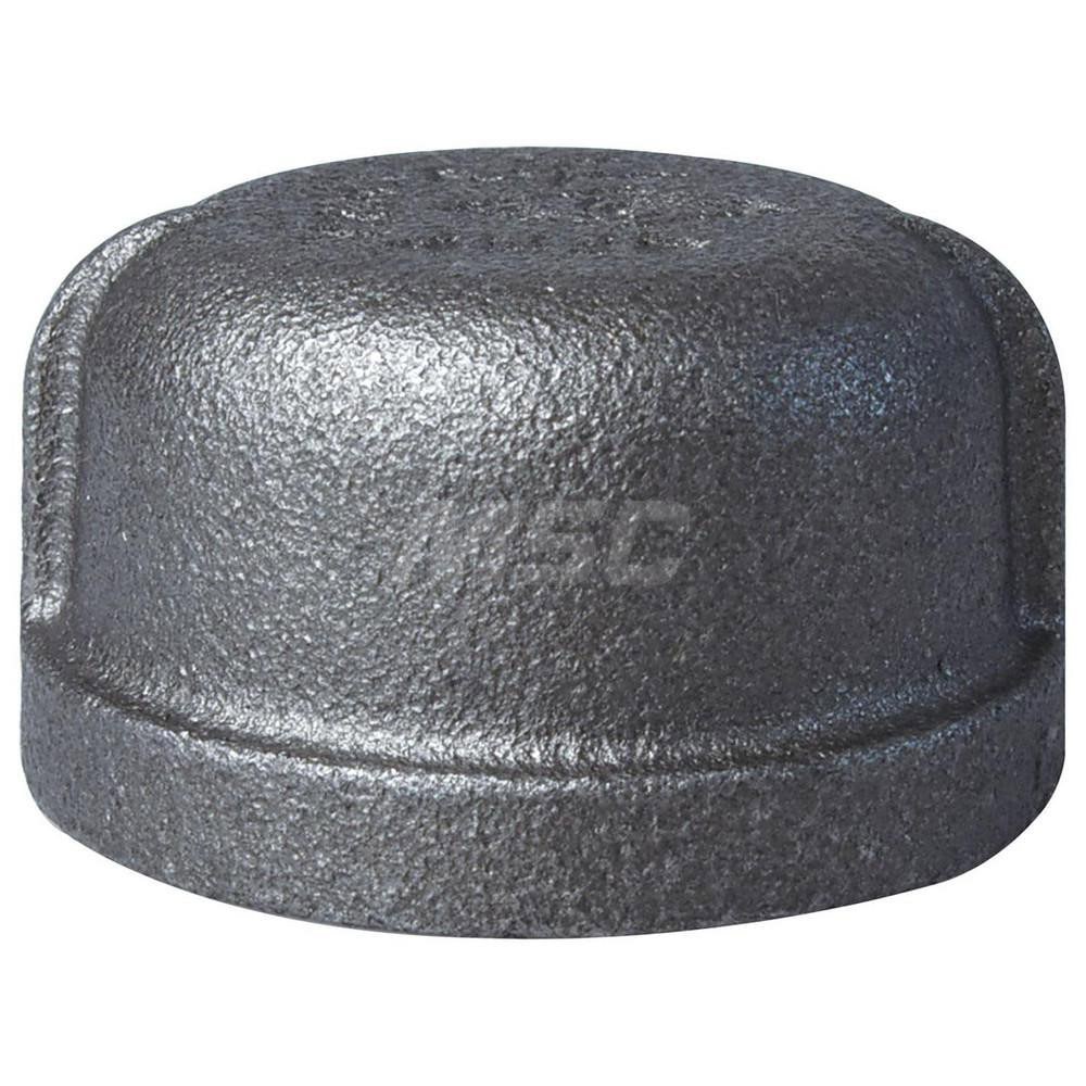 Black End Cap: 1-1/2