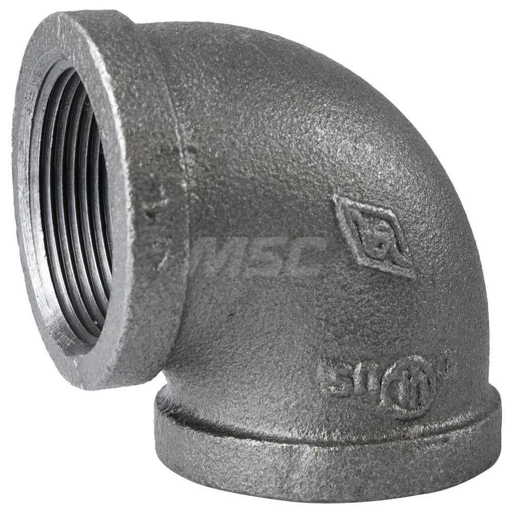 Black 90 &deg; Elbow: 1-1/2