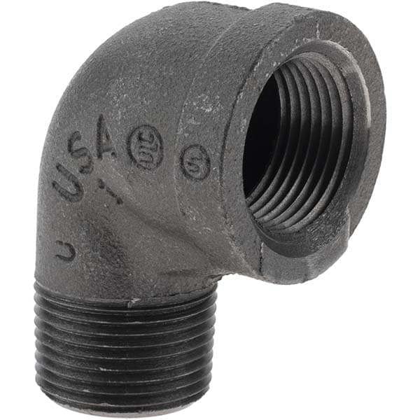 Black 90 &deg; Street Elbow: 1