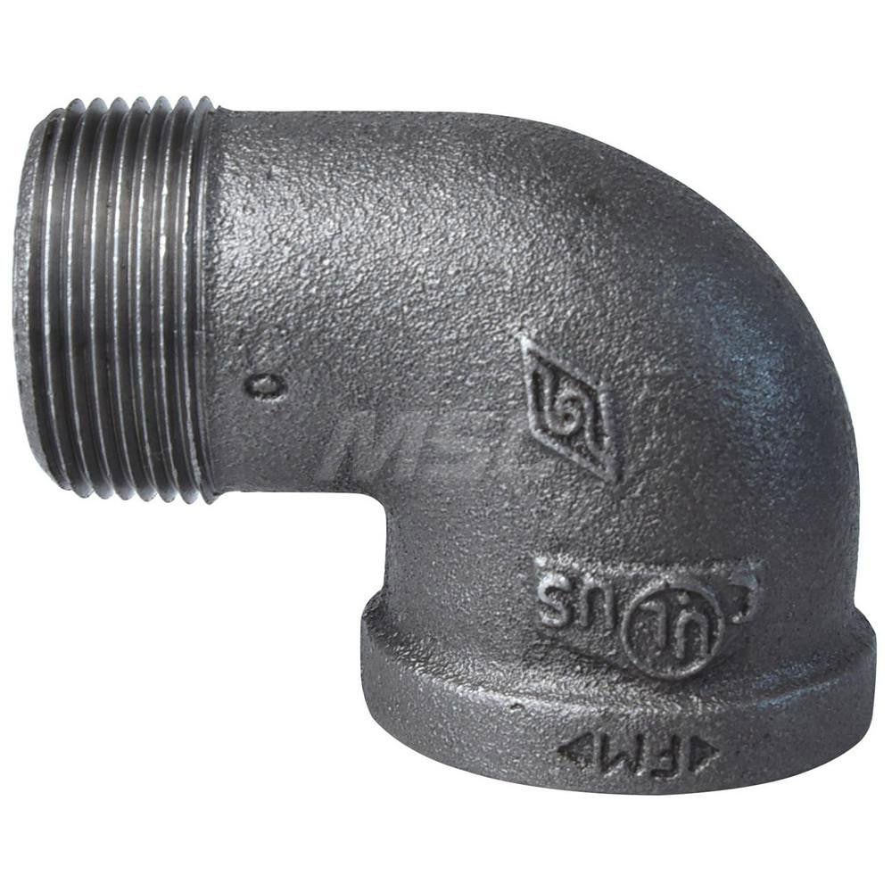 Black 90 &deg; Street Elbow: 1-1/4