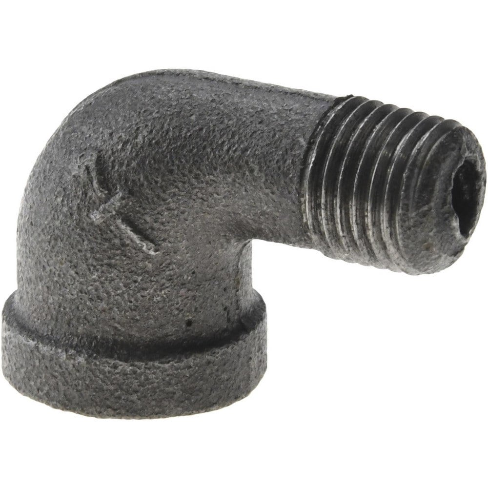 Black 90 &deg; Street Elbow: 1/4