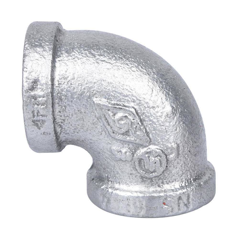 Malleable Iron Pipe 90 &deg; Elbow: 1/2