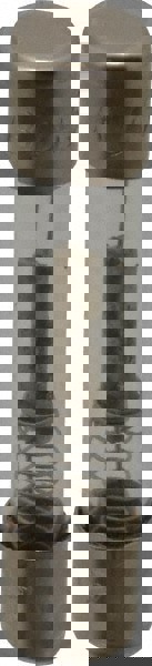 Cartridge Time Delay Fuse: 2 A, 1-1/4