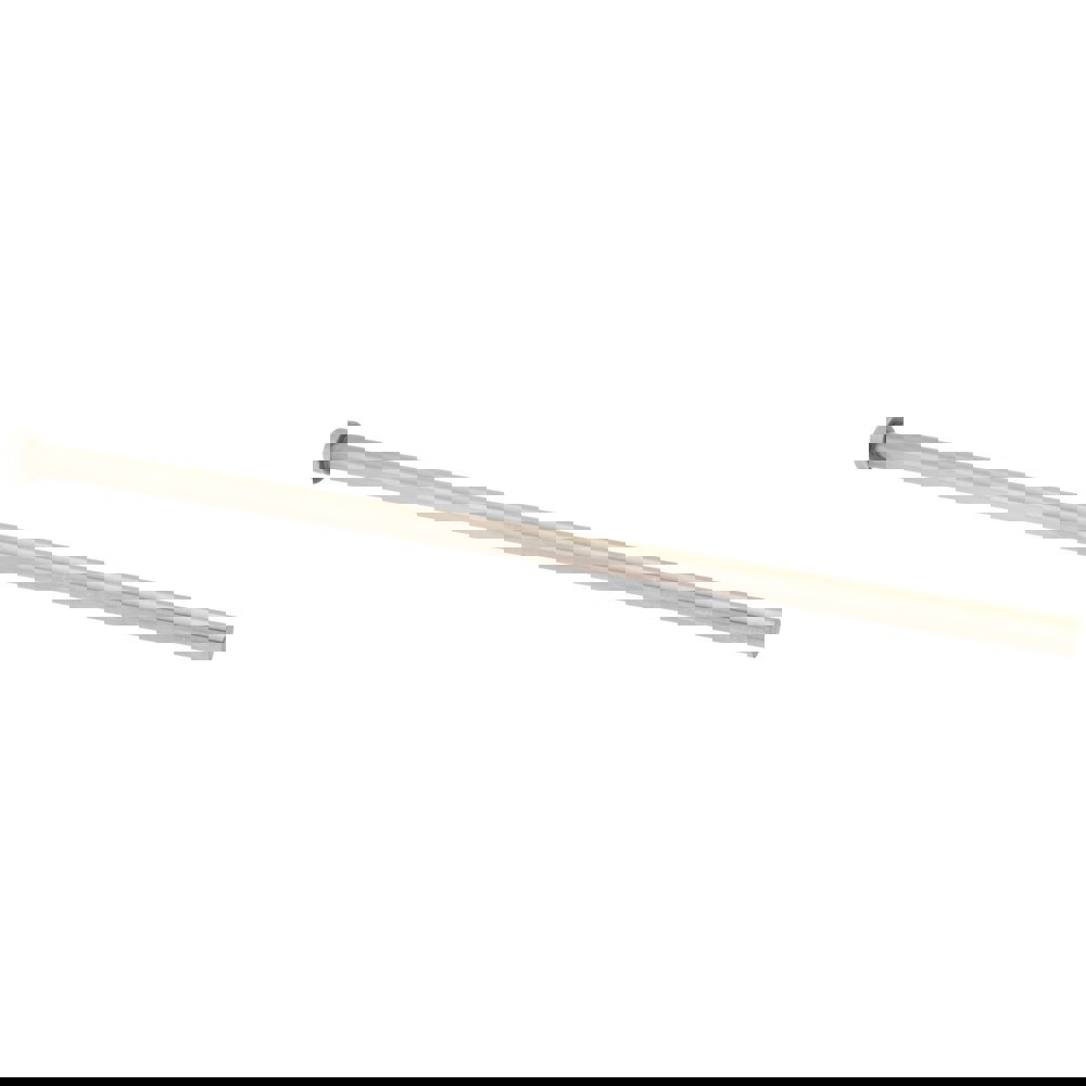 Straight Ejector Pin: 10.2 mm Pin Dia, 315 mm OAL, Steel