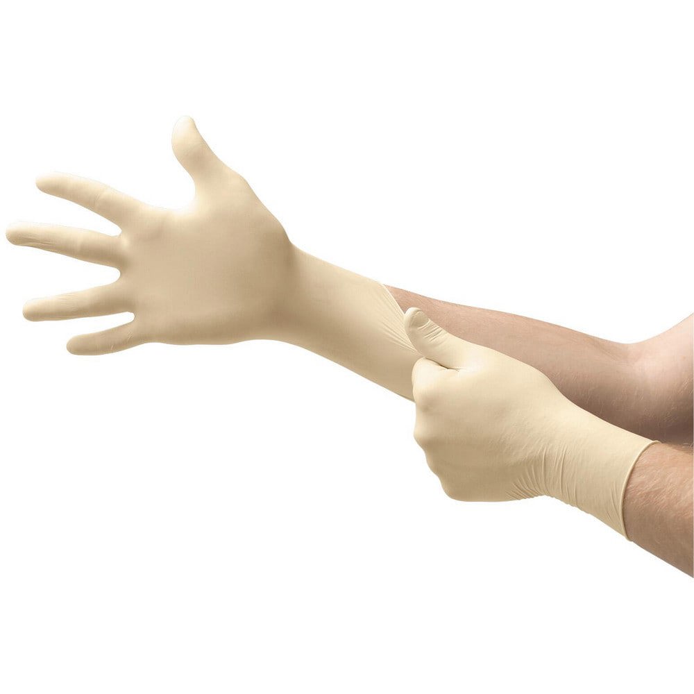 Disposable Glove: Series Microflex, Size 2X-Large, 7.9000 mil, Not Coated, Latex, Medical, Food & General Purpose Grade, Powder-Free, No