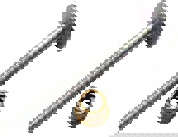 Lockbolt Blind Rivet: Size 20, Truss Head, Steel Body