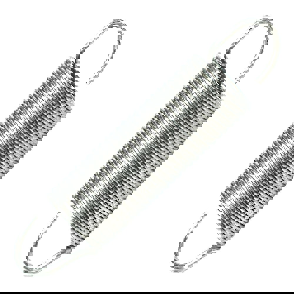Extension Springs; End Type: Hook ; Outside Diameter (Decimal Inch - 4 Decimals): 0.5000 ; Spring Rate: 10.9100 ; Material: Stainless Steel ; Overall Length (Decimal Inch): 3.1380 ; Initial Tension (Lb.): 1.82