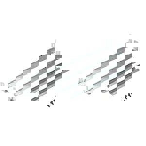 110 CFM Hanger Bar in Silver for InVent