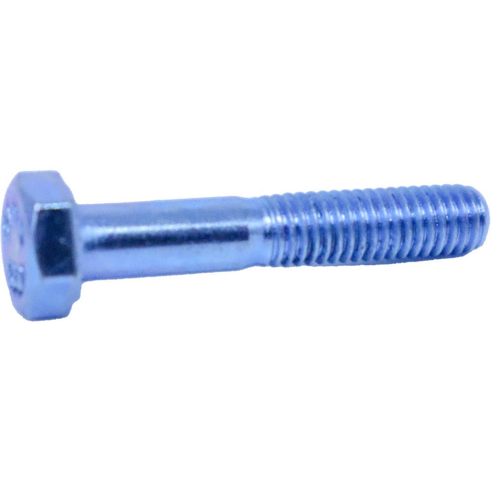 Hex Head Cap Screws; System Of Measurement: Metric ; Thread Size (mm): M8x1.25 ; Length Under Head (mm): 80.00 ; Material: Alloy Steel ; Material Grade: 10.9 ; Finish Coating: Zinc-Blue Trivalent Chromate