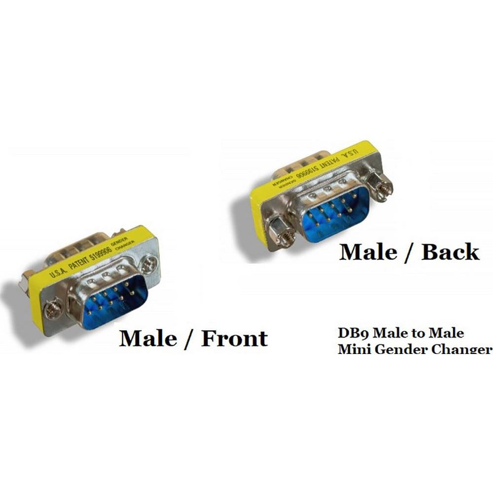 Computer Cable Accessories; Accessory Type: Converter Connector ; Connection Type: Serial ; Gender: Male x Male