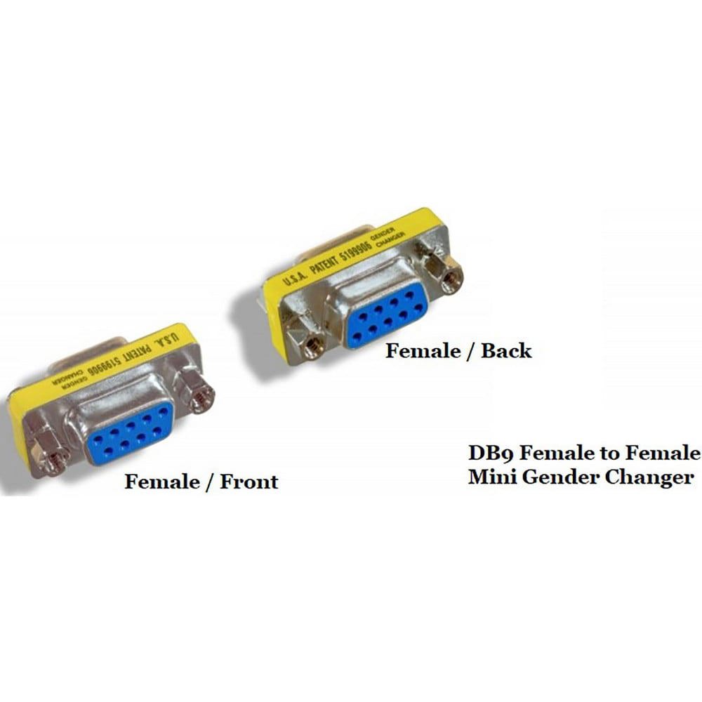 Computer Cable Accessories; Accessory Type: Converter Connector ; Connection Type: Serial ; Gender: Female x Female