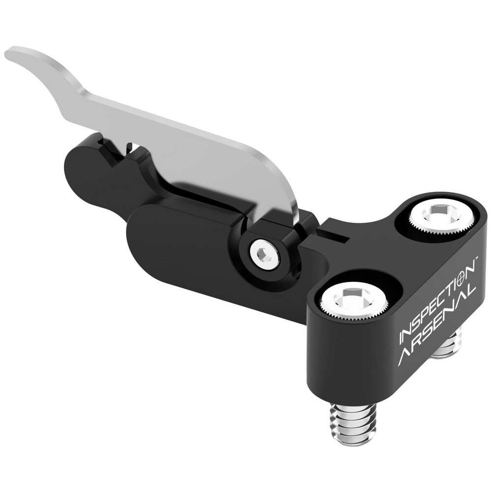 CMM Fixtures; Type: Inspection Vise For Small Parts ; Length (Inch): 2-3/4 ; Material: Aluminum ; Thread Size: 1/4-20; M6 ; Series: Inspection Arsenal. ; For Use With: CMM and Vision Inspection