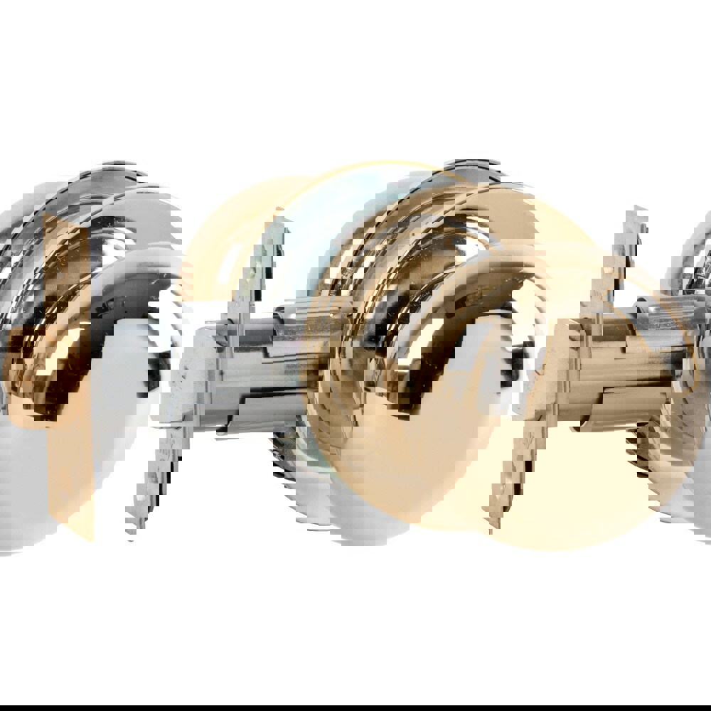 Knob Locksets; Type: Passage ; Key Type: Keyed Different ; Material: Metal ; Finish/Coating: Bright Brass ; Compatible Door Thickness: 1-3/8