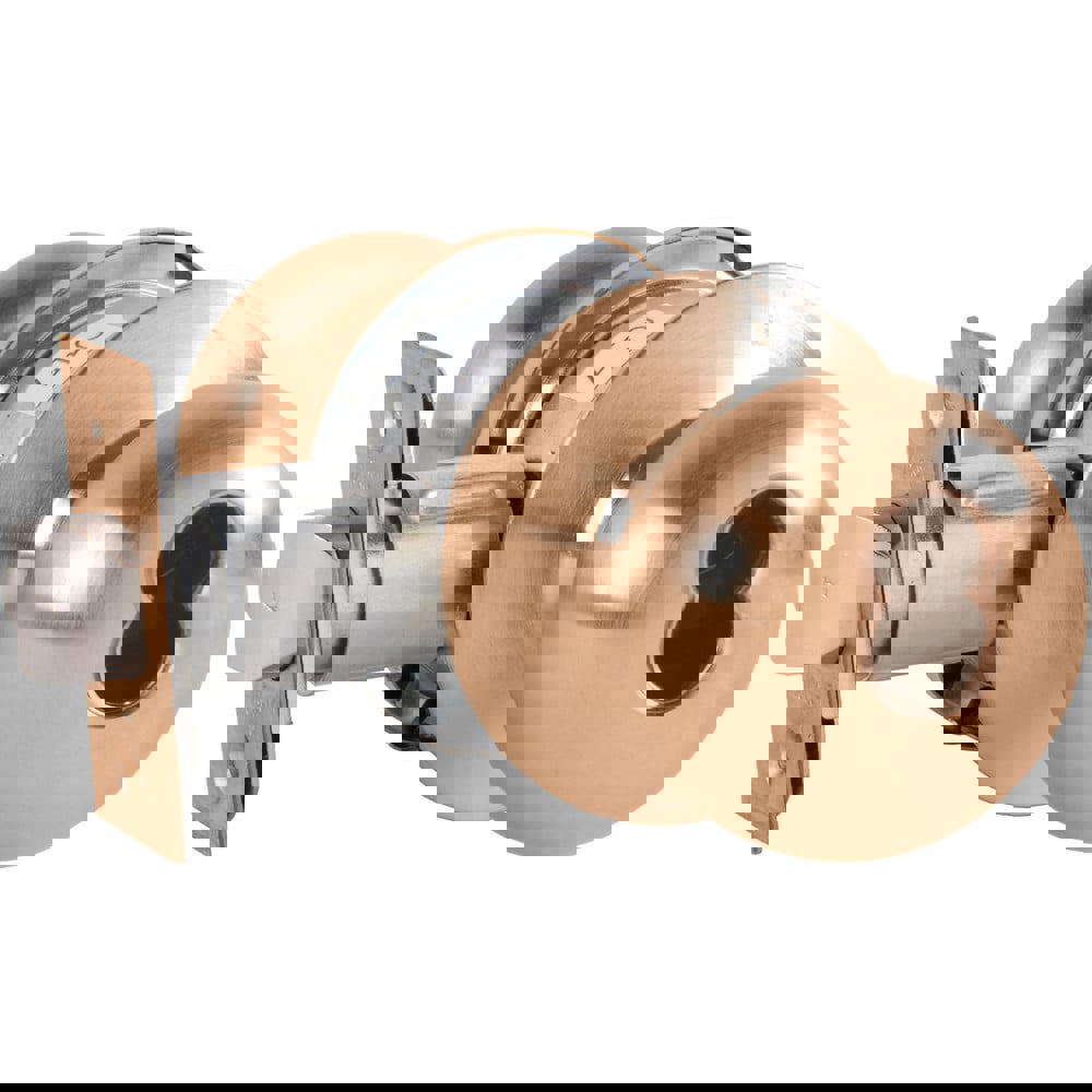 Knob Locksets; Type: Entrance ; Key Type: Keyed Different ; Material: Metal ; Finish/Coating: Satin Bronze ; Compatible Door Thickness: 1-3/8