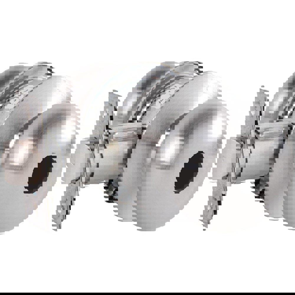 Knob Locksets; Type: Entrance ; Key Type: Keyed Different ; Material: Metal ; Finish/Coating: Satin Chrome ; Compatible Door Thickness: 1-3/8