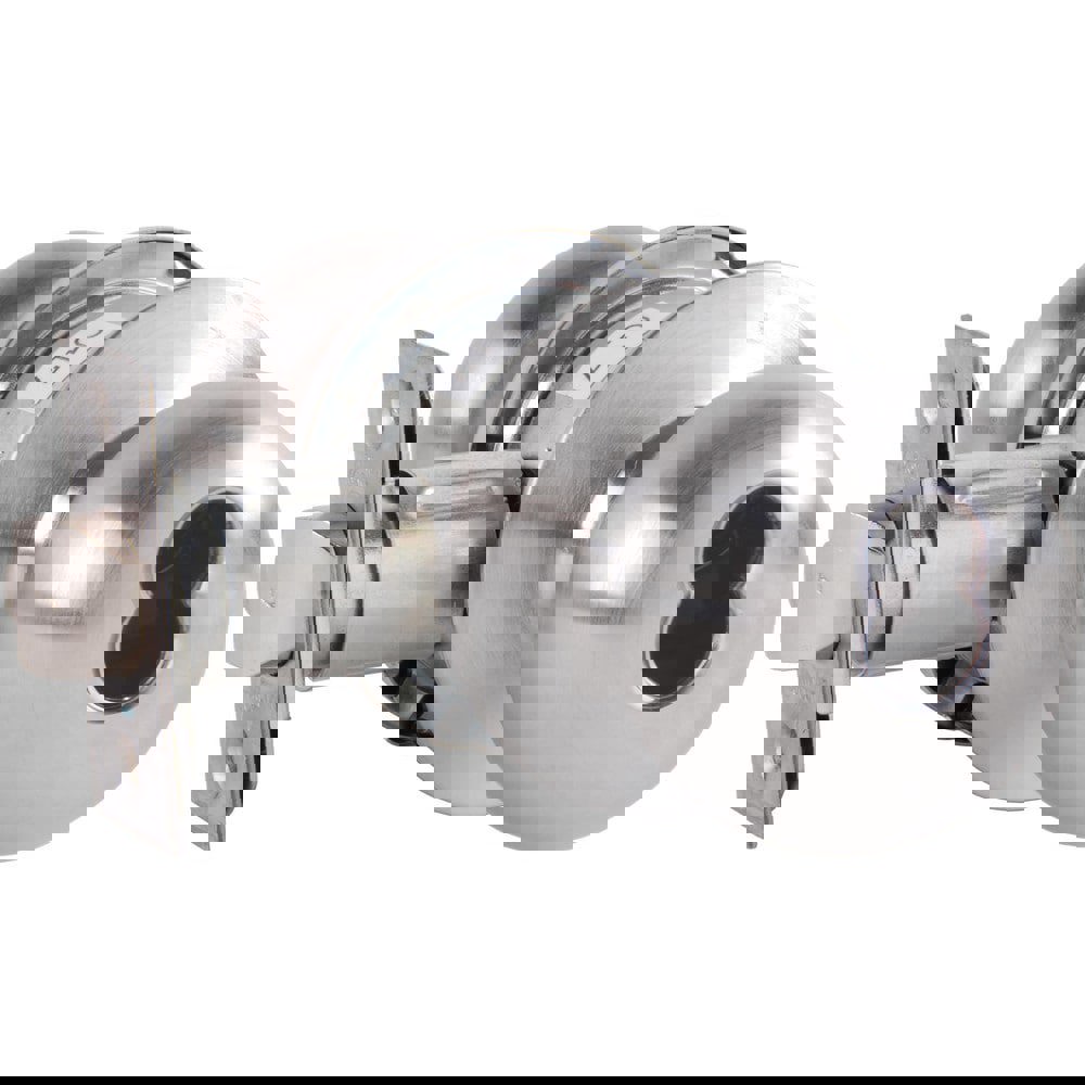 Knob Locksets; Type: Privacy ; Key Type: Keyed Different ; Material: Metal ; Finish/Coating: Satin Chrome ; Compatible Door Thickness: 1-3/8