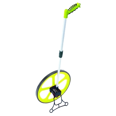 10,000' Counter Limit, 10,000' OAL, High-Visibility Yellow & Black Measuring Wheel