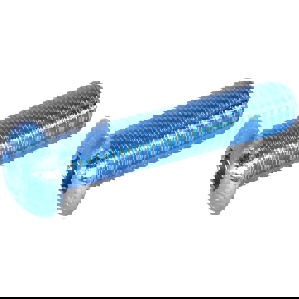 Button Socket Cap Screws; Thread Size (mm): M3x0.5 ; Length Under Head (mm): 20.00 ; Drive Type: Hex ; Drive Size (mm): 2.00 ; Material: Alloy Steel ; Finish/Coating: Zinc-Blue Trivalent Chromate