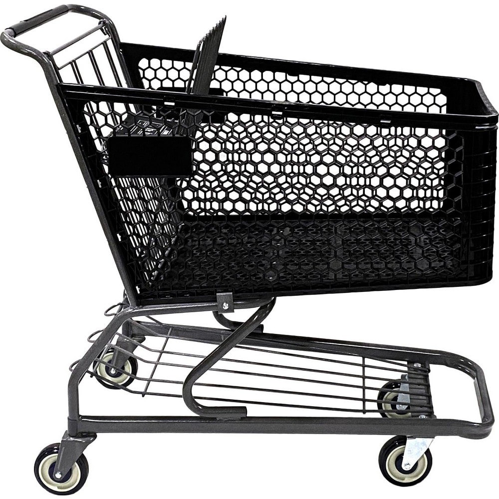 Carts; Cart Type: Shopping Cart ; Caster Type: (2) Swivel; 2 Fixed, 2 Swivel; 2 Rigid; 2 Rigid, 2 Swivel; 2 Stationary, 2 Swivel; 2 Swivel; 2 Swivel/2 Rigid ; Caster Material: Polypropylene; Poly/Polyurethane ; Material: Plastic ; Length (Inch): 43