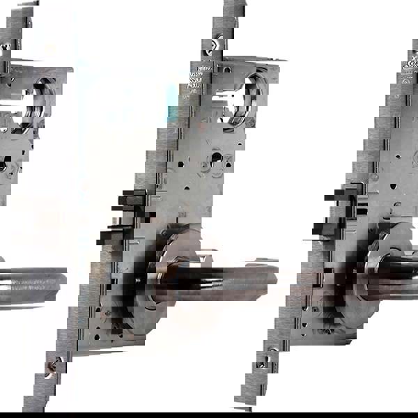 Lever Locksets; Type: Passage; Door Thickness: 1-3/4; Key Type: Conventional; Back Set: 2-3/4; For Use With: Commercial Doors; Finish/Coating: Satin Chrome; Material: Steel; Material: Steel; Door Thickness: 1-3/4; Lockset Grade: Grade 1; Performance: Heav