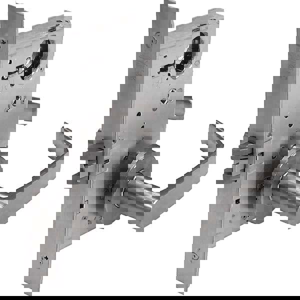 Lever Locksets; Type: Passage; Door Thickness: 1-3/4; Key Type: Conventional; Back Set: 2-3/4; For Use With: Commercial Doors; Finish/Coating: Satin Chrome; Material: Steel; Material: Steel; Door Thickness: 1-3/4; Lockset Grade: Grade 1; Performance: Heav