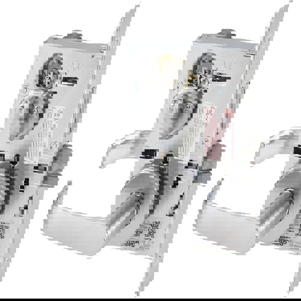 Lever Locksets; Lockset Type: Privacy ; Key Type: Keyed Different ; Back Set: 2-3/4 (Inch); Cylinder Type: None ; Material: Metal ; Door Thickness: 1-3/4