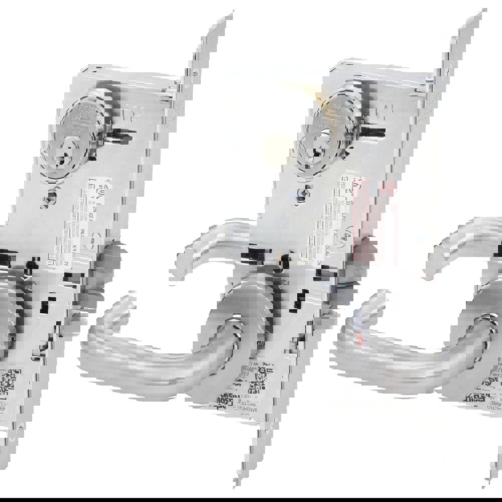 Lever Locksets; Lockset Type: Entrance ; Key Type: Keyed Different ; Back Set: 2-3/4 (Inch); Cylinder Type: Conventional ; Material: Metal ; Door Thickness: 1-3/4