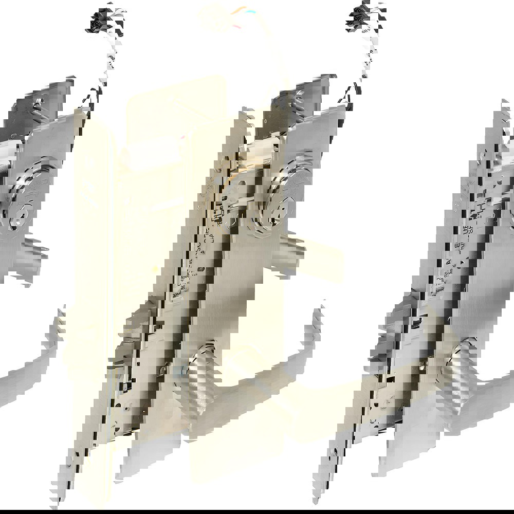 Lever Locksets; Lockset Type: Entrance ; Key Type: Keyed Different ; Back Set: 2-3/4 (Inch); Cylinder Type: Conventional ; Material: Metal ; Door Thickness: 1-3/4