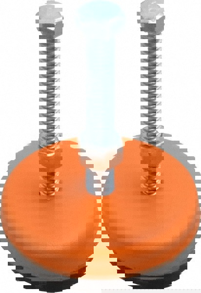 Standard Deflection Leveling Mount: 1/2-13 Thread, 3-1/2