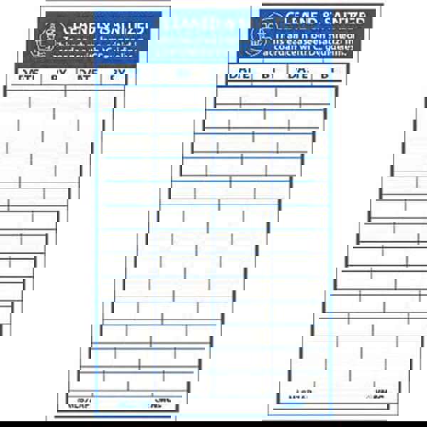 Safety Label: Rectangle & Square, 9