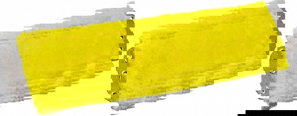 Wet Mop Pad: Quick Change, Medium, Yellow Mop, Microfiber