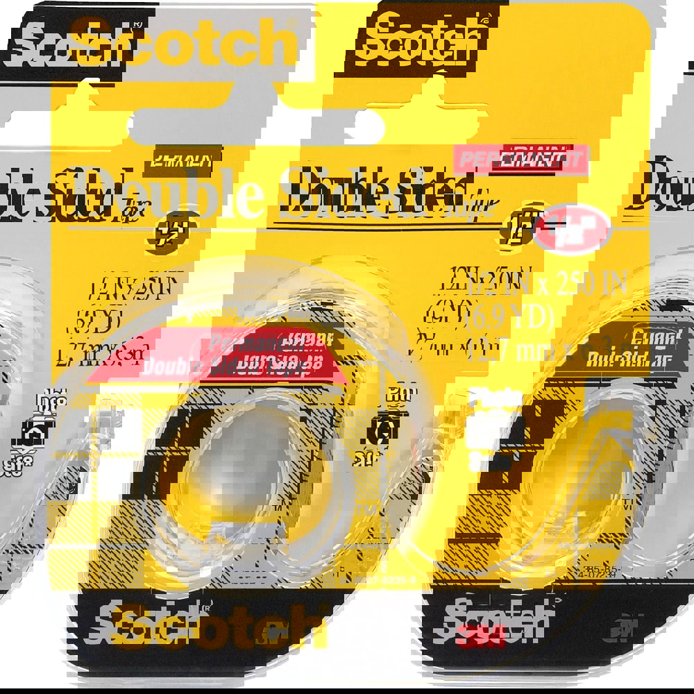 TAPE;DBLSIDE;1/2X250;PERM